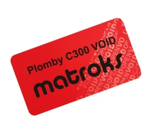 C-300 plomba czerwony VOID red