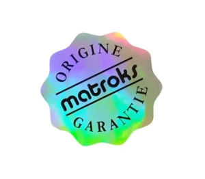 X-500 naklejka hologram tęczowy.